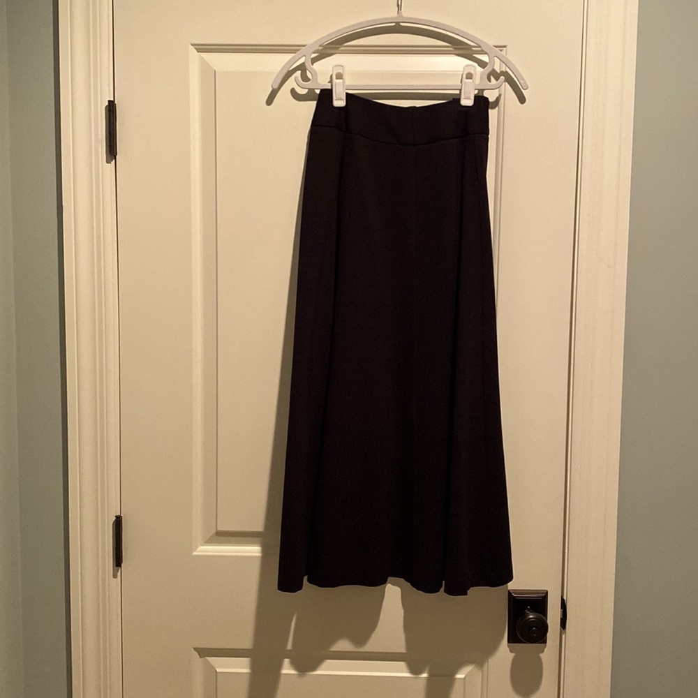 Coldwater Creek Black Boot Skirt